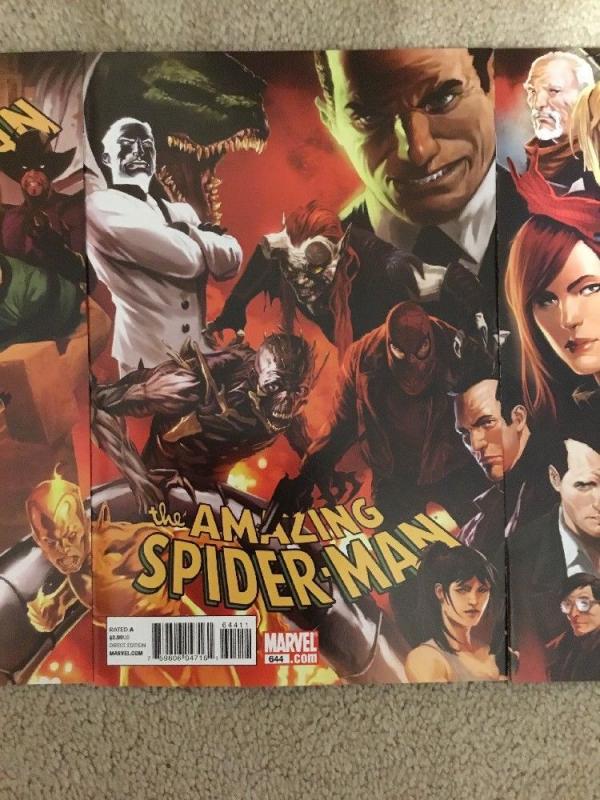 Marvel Amazing Spiderman 642 643 644 645 *Connecting Cover* NM