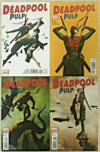 DEADPOOL PULP#1-4 VF/NM LOT 2010  MARVEL COMICS