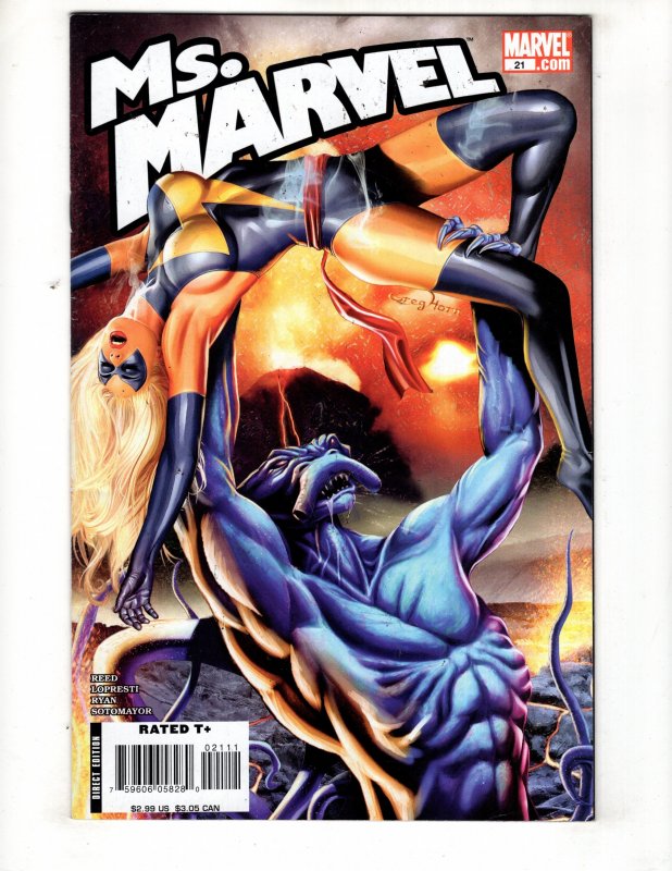 Ms. Marvel #21 Newsstand Edition (2008)  / ID#025