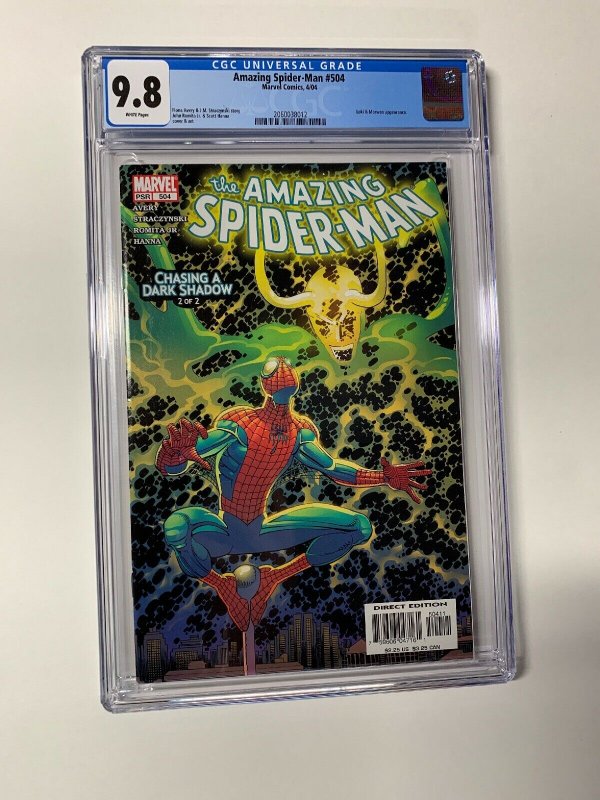 Amazing Spider-man 504 Cgc 9.8 Marvel