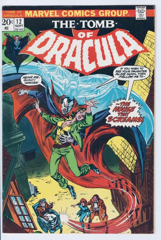 Tomb of Dracula #12 (1973) 7.5