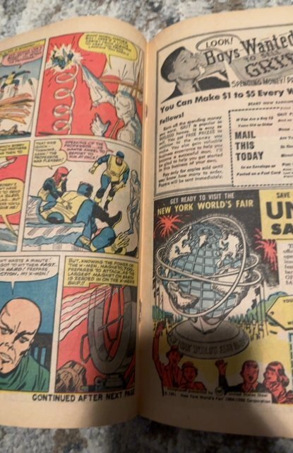 The X-Men #6 (1964)namor vs X-men  nice copy sharp