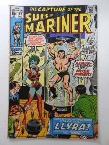 Sub-Mariner #32 (1970) VG+ Condition!