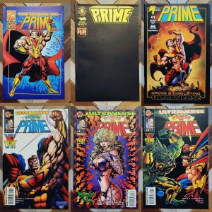 PRIME #1 INFINITY #1 ANNUAL #1 Power #1, 3-4 (Malibu 1995) HIGH-GRADE Set of 6