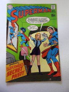 Superman #218 (1969) FN Condition