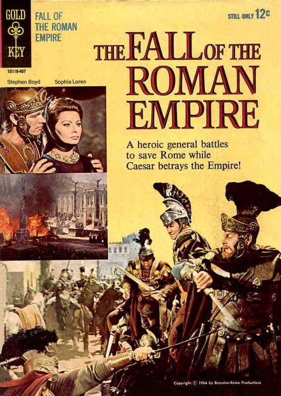Fall of the Roman Empire, The #1 VG ; Gold Key | low grade comic Sophia Loren