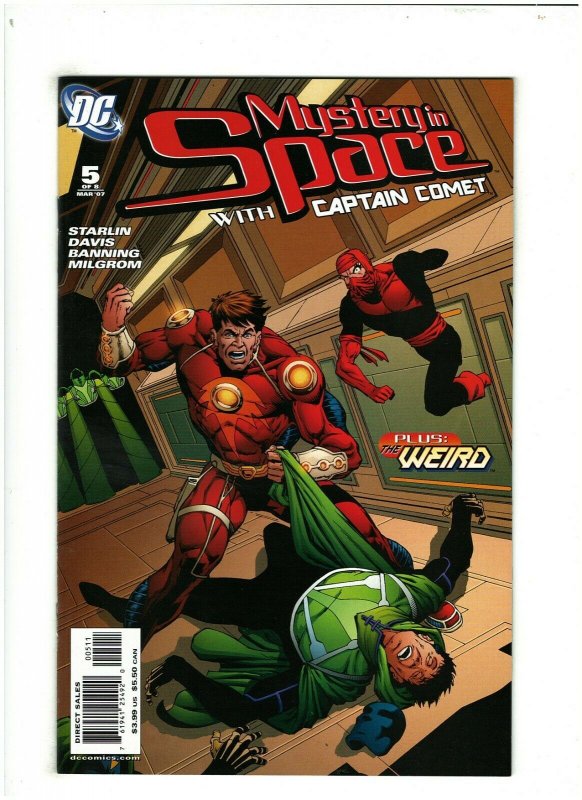 Mystery in Space 5 NM- 9.2 DC Comics Captain Comet Jim Starlin 2007