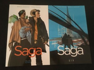 SAGA Vol. 1, 6 Image Trade Paperbacks