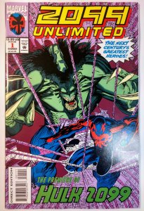 2099 Unlimited #1 (8.5, 1993) 1st app of Hulk 2099