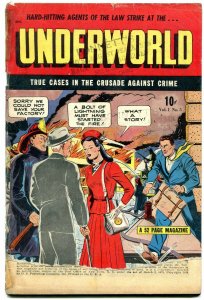 Underworld Comics #5 1948-Golden Age Crime- Breeze Lawson- G-