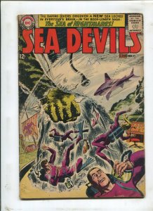 SEA DEVILS #11 - SEA OF NIGHTMARES! - (4.0) 1963