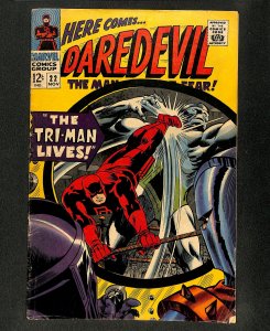 Daredevil #22 1st Appearance Tri-man!