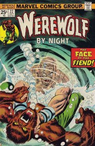 Werewolf By Night #22 (with Marvel Value Stamp) VG ; Marvel | low grade comic Do