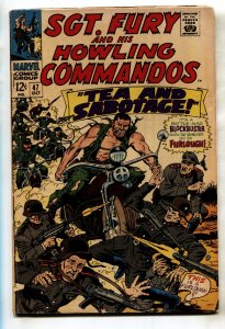 Sgt. Fury And His Howling Commandos #47  1967 - Marvel  -VG - Comic Book