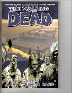 SAFETY BEHIND BARS Walking Dead Vol 3 Image Comics TPB Graphic Novel Comic J312