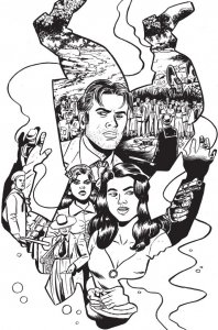 Death To Pachuco #1 Cover E 1:10 Incentive David Lapham B and W Var