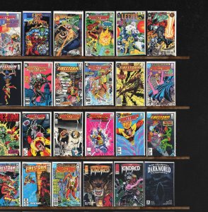Huge Lot 150+ Comics with The Flash, Firearm, L.E.G.I.O.N., The Kindred & More!