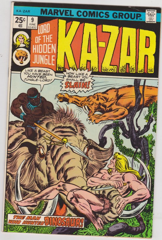 Ka-Zar #9 (1975)