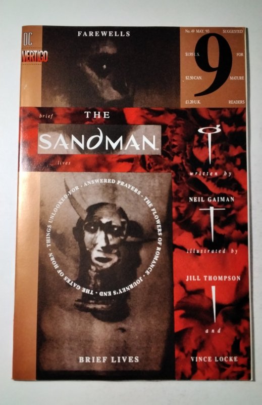 The Sandman #49 (1993) DC Comic Book J751