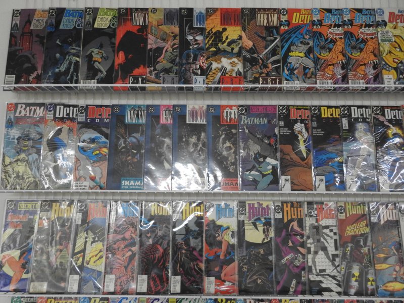 Huge Lot of 160+ Comics W/ Batman, Robin, Detective Comics+ Avg VF Condition!