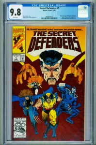 Secret Defenders #1 CGC 9.8 Dr. Strange-1993-comic book