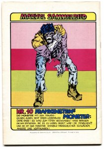 Avengers #4  German edition 1974 comic book First Silver-Age Captain America