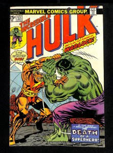 Incredible Hulk #177 VG+ 4.5 Battles Warlock!