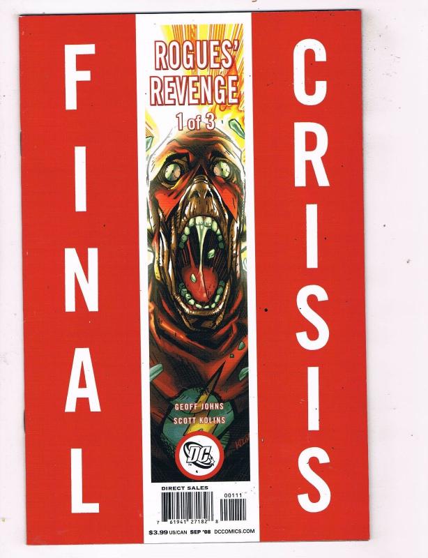 Final Crisis Rogues Revenge #1 VF DC Modern Age Comic Book Morrison 2008 DE48