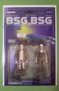Battlestar Galactica BSG vs. BSG #5 Cvr C - Action Figure Variant (2018) vf/nm