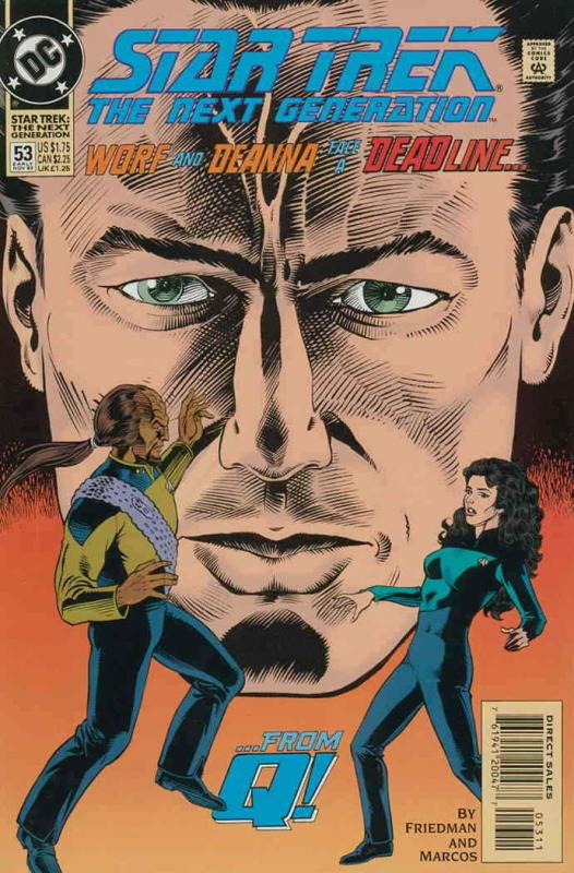 Star Trek: The Next Generation #53 VF/NM; DC | save on shipping - details inside