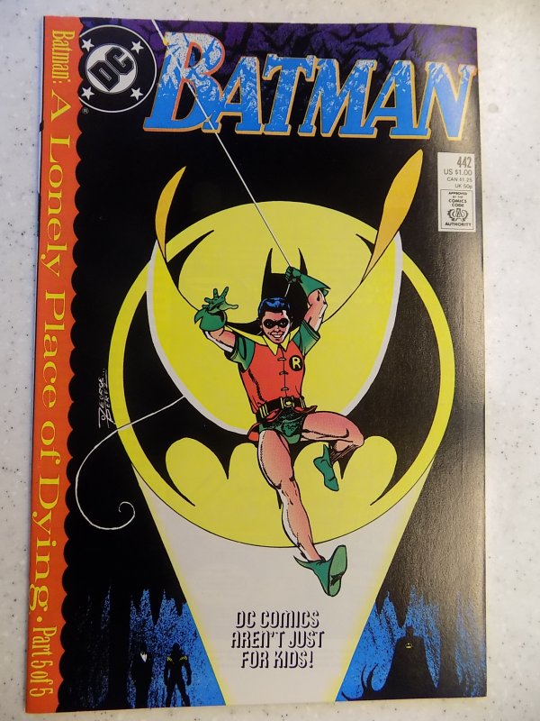 BATMAN # 442 DC 1ST TIM DRAKE AS ROBIN DETECTIVE ACTION