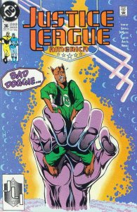 Justice League America #36 (2nd) VF ; DC | Rare Reprint Version 2nd Print