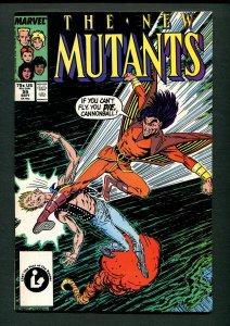 New Mutants #55 (6.0 FN ) September 1987