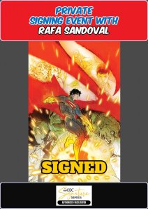 ABSOLUTE SUPERMAN #15 DI GIANDOMENICO RAW RAFA SANDOVAL SIGNING PRESALE W/COA NM