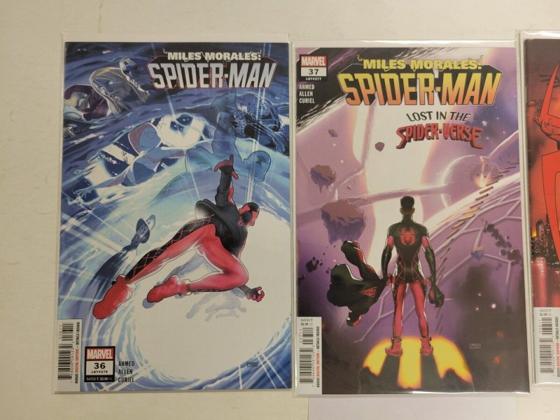 3 Miles Morales Spider-Man Marvel Comic Books #36 37 38 11 TJ43