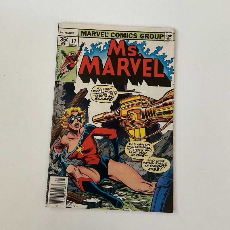 Ms. Marvel 17 Very Fine+ Vf+ 8.5 Marvel 1978