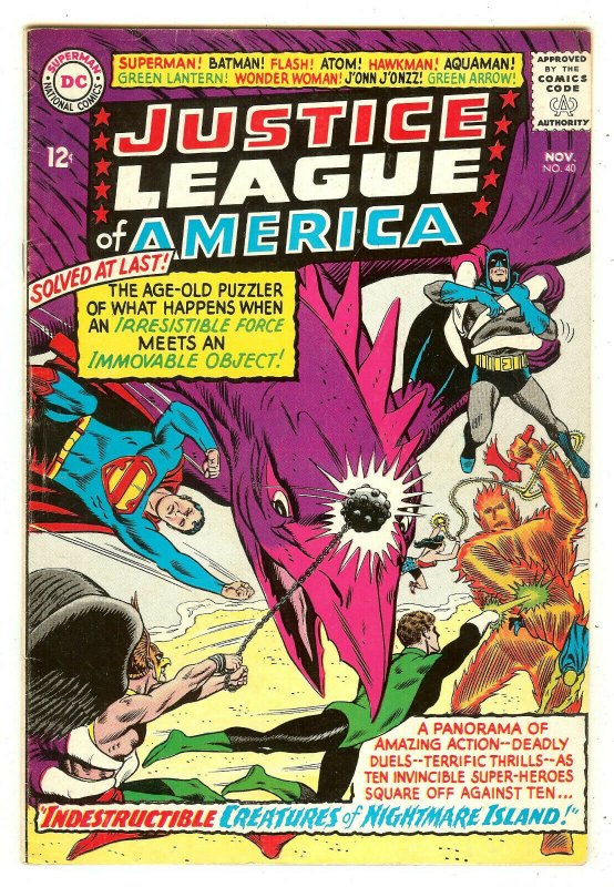 Justice League Of America 40   3rd Silver age Penguin