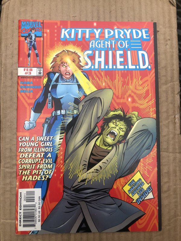 Kitty Pryde, Agent of S.H.I.E.L.D. #3 (1998)