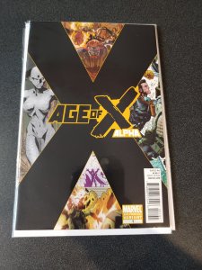 Age of X: Alpha (2010) #1 (2nd Printing Variant )