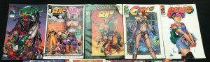 GEN 13 9PC LOT (VF) MAXX!! BOOTLEG!! GEN X!! 1995-97 