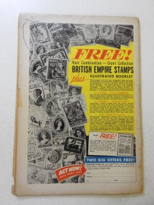 Showcase #14 (1958) PR  book-length spine split, bottom staple missing, ink fc