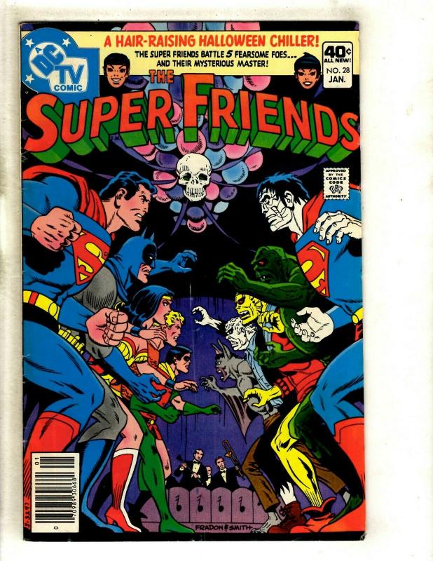 11 The Super Friends DC Comics #  25 26 28 29 30 31 32 33 38 39 41 Superman WS1