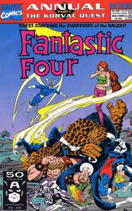 Fantastic Four (Vol. 1) Annual #24 VF ; Marvel | Korvac Quest 1 Guardians of the