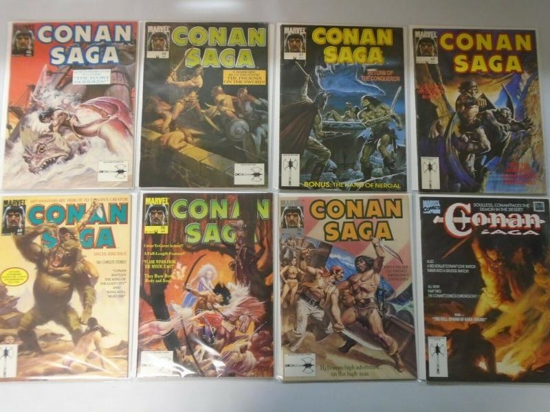 Conan Saga Lot (1987-95) 48 different issues 7.0 FN