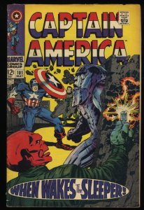 Captain America #101 Red Skull Nick Fury Sleeper Appearances!