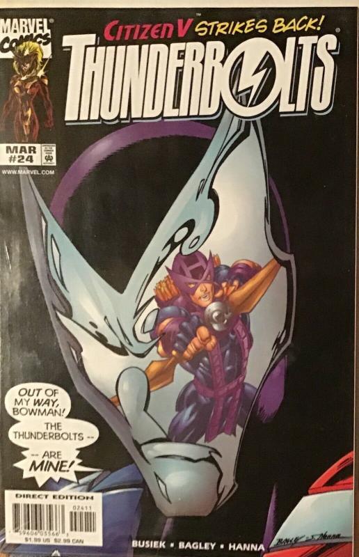 THUNDERBOLTS 1997 MARVEL #20-27 NM CONDITION 8  BOOK LOT 