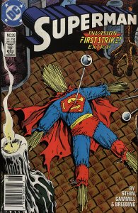 SUPERMAN  (1986 Series) (#0-226, #650-714) (DC) #26 NEWSSTAND Fine Comics