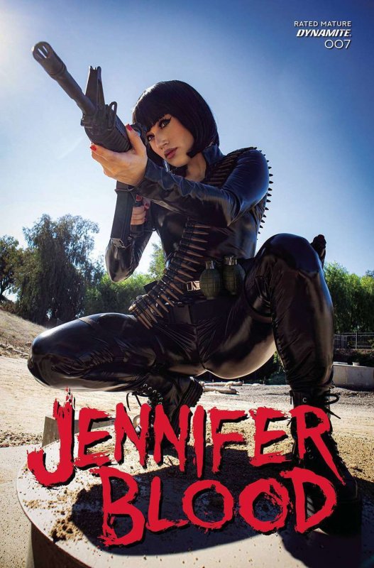 Jennifer Blood (Vol. 2) #7E VF/NM; Dynamite | cosplay photo variant - we combine 