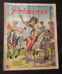 1967 PRINCESS UK Weekly Newspaper Comic APRIL 22 VG 9.5x12 32 pgs