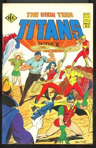 The Official Teen Titans Index #2 (1985)